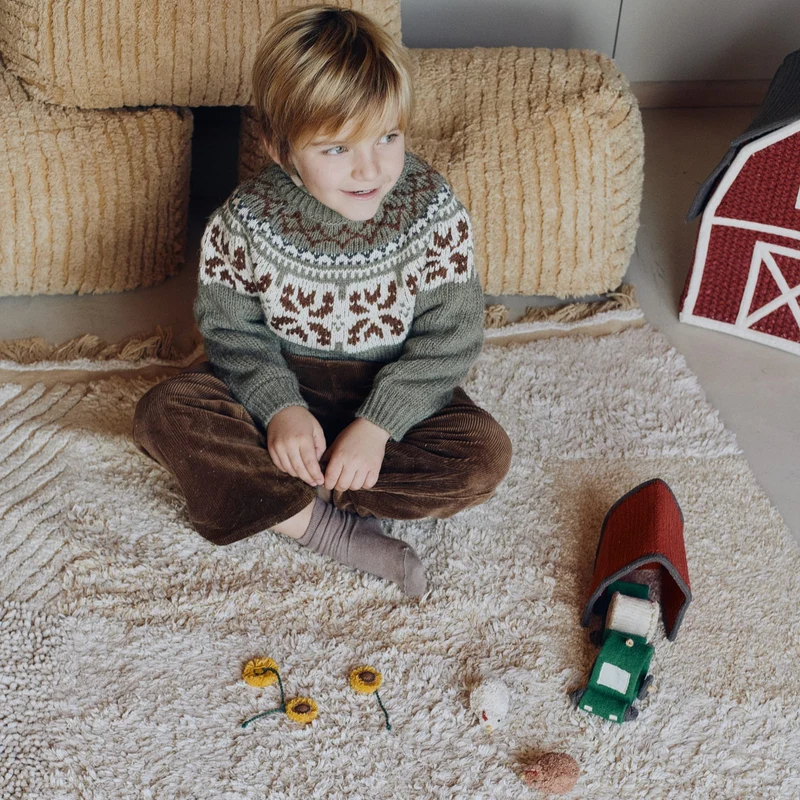 Sitzpuff für Kinder "HAYSTACK"