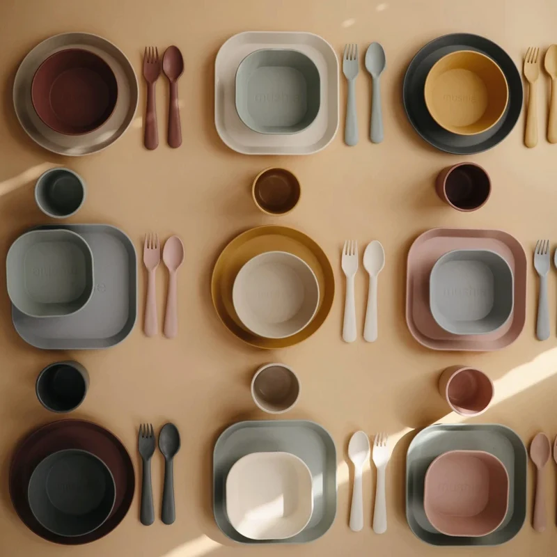 Mushie Besteck 2er Set Blush