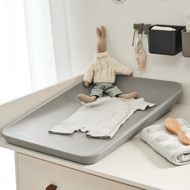 Leander Matty Wickelkissen Pearl Grey