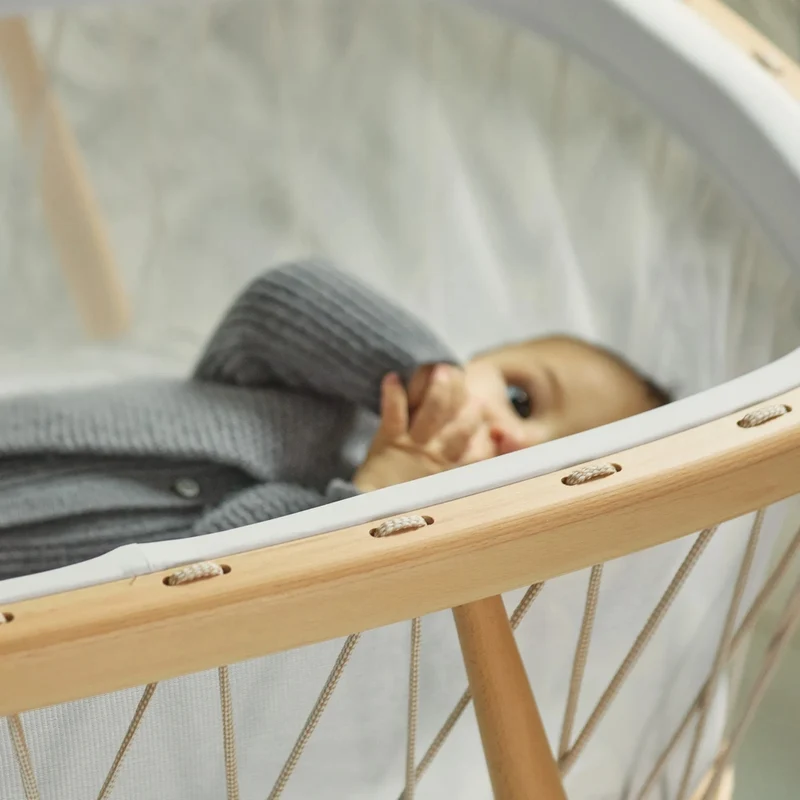 Charlie Crane Babywiege Kumi Mesh/Desert