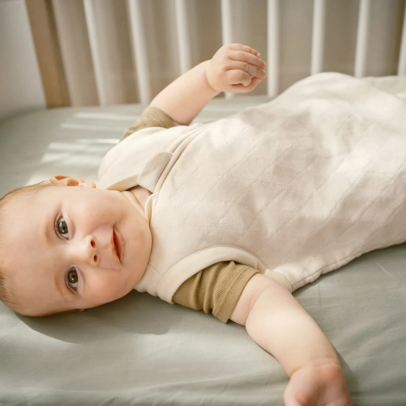 Moonboon Baby Schlafsack mit Gewichten Nature