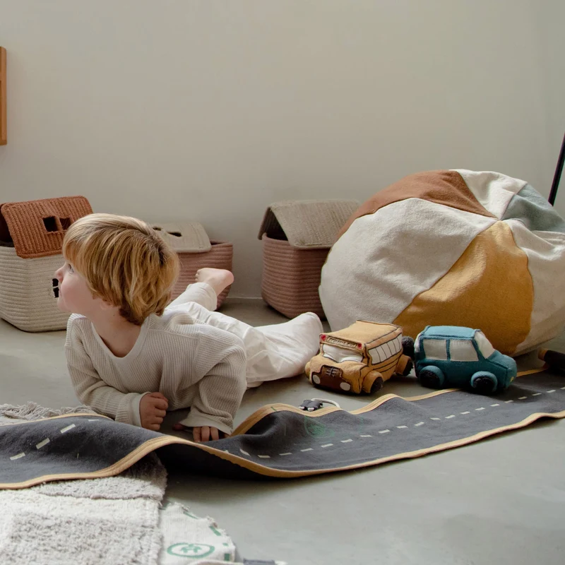 Sitzpuff für Kinder “Eco-City”