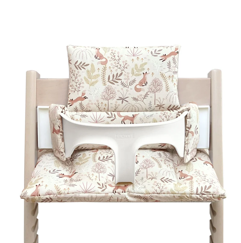 Sitzkissen Set für Stokke Tripp Trapp® Hochstuhl - Beige Fuchs
