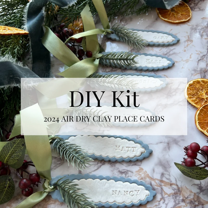 DIY Kit - Clay Place Cards (2024 Version)