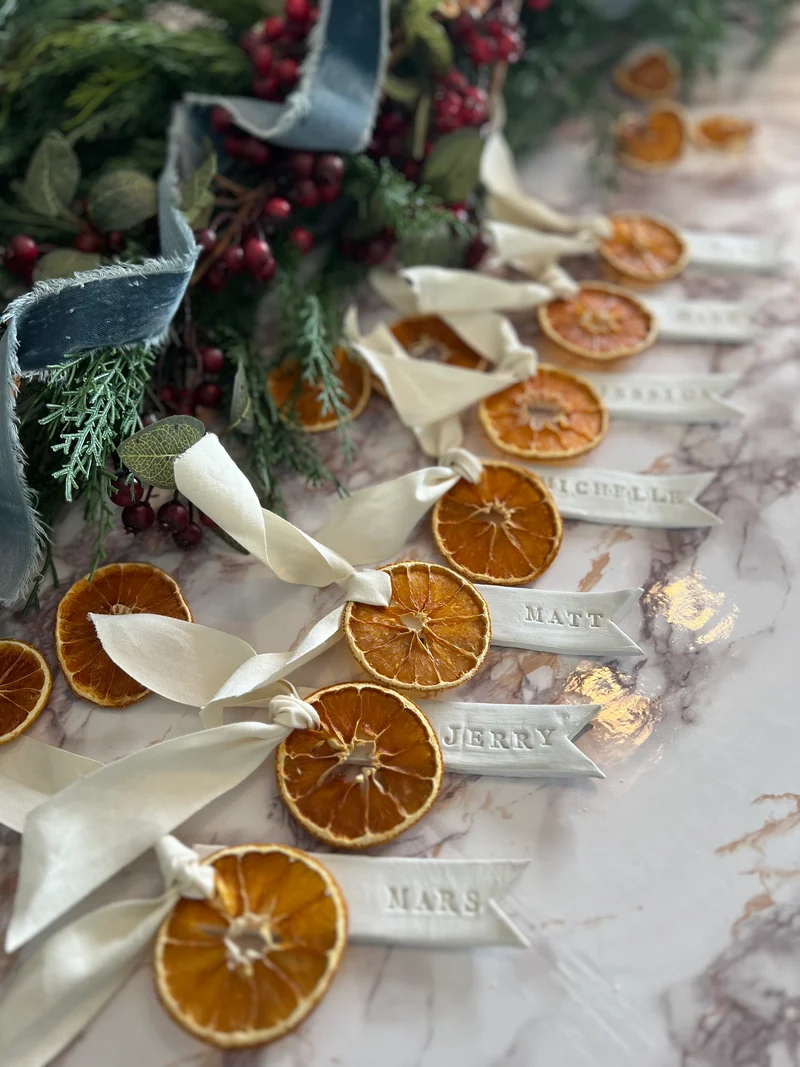 DIY Kit - Clay Place Cards