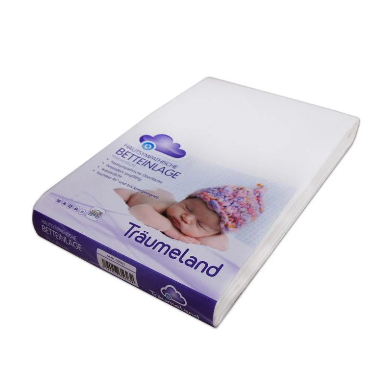 Träumeland Nässeschutzauflage Molton 90x200 Weiss