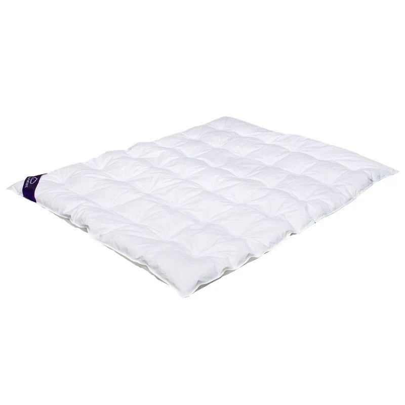 Träumeland Einziehdecke & Kissen Set Daunentraum 100 x 135 cm Weiss