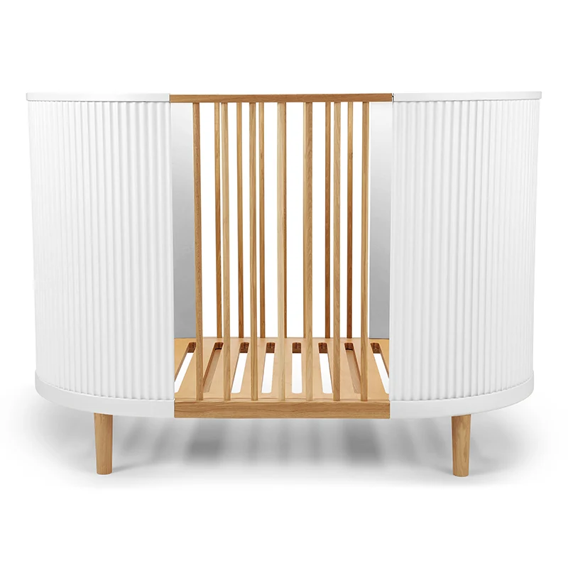 Kas Kopenhagen Babybett 70 x 120 'Kai' White Oak