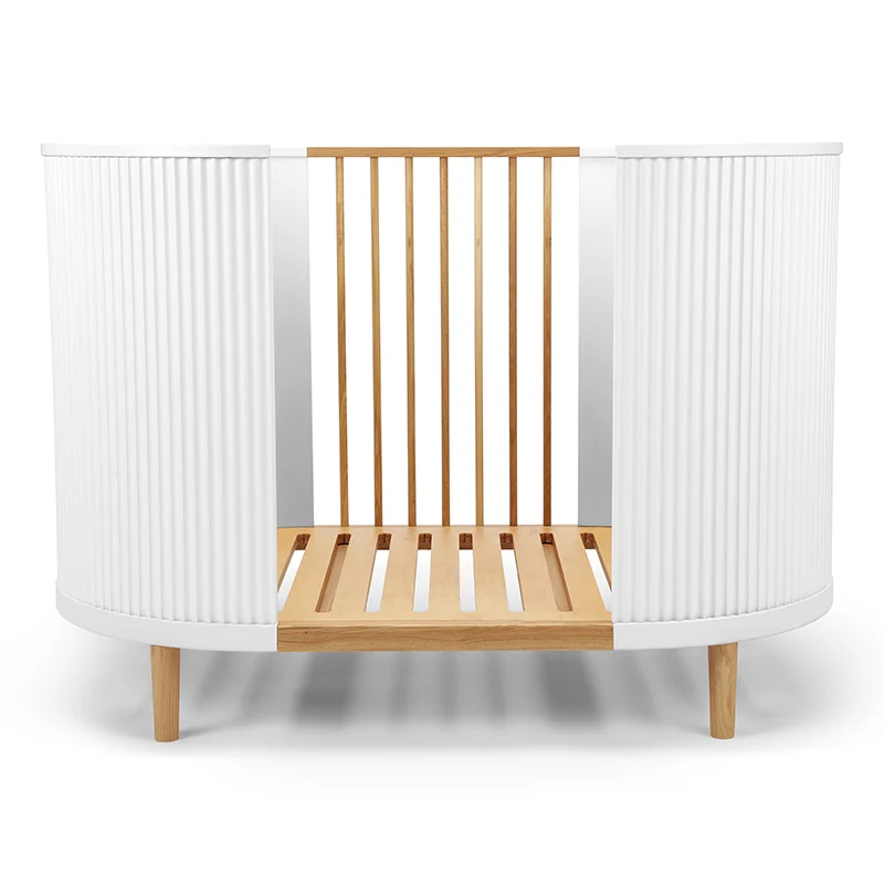 Kas Kopenhagen Babybett 70 x 120 'Kai' White Oak