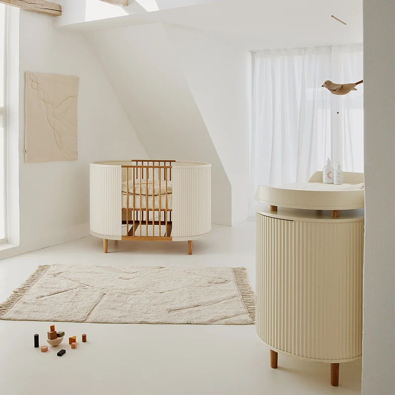 Kas Kopenhagen Babybett 70 x 120 'Kai' Cream Oak