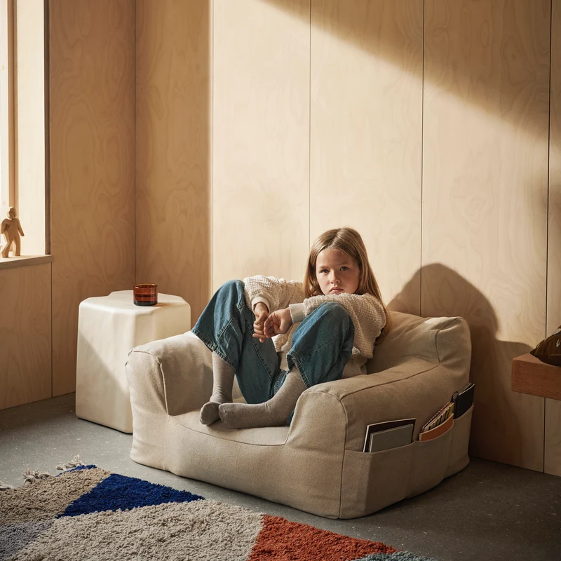 Ferm Living Sitzsack "Billow" Off White