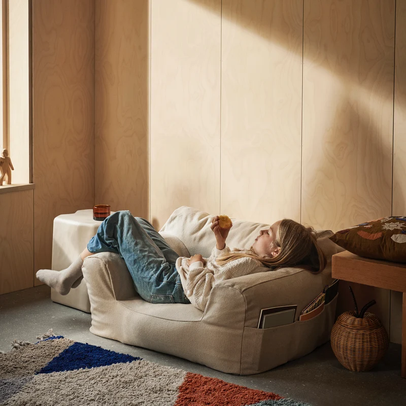 Ferm Living Sitzsack "Billow" Off White