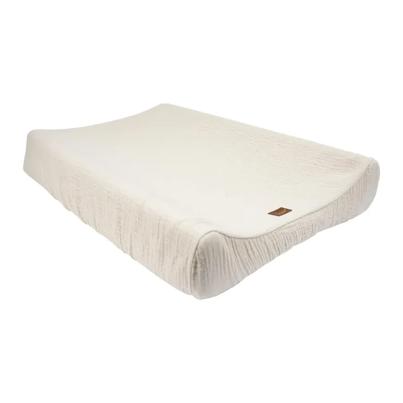 Quax Musselin Wickelkissenbezug 'Natural Collection' Clay