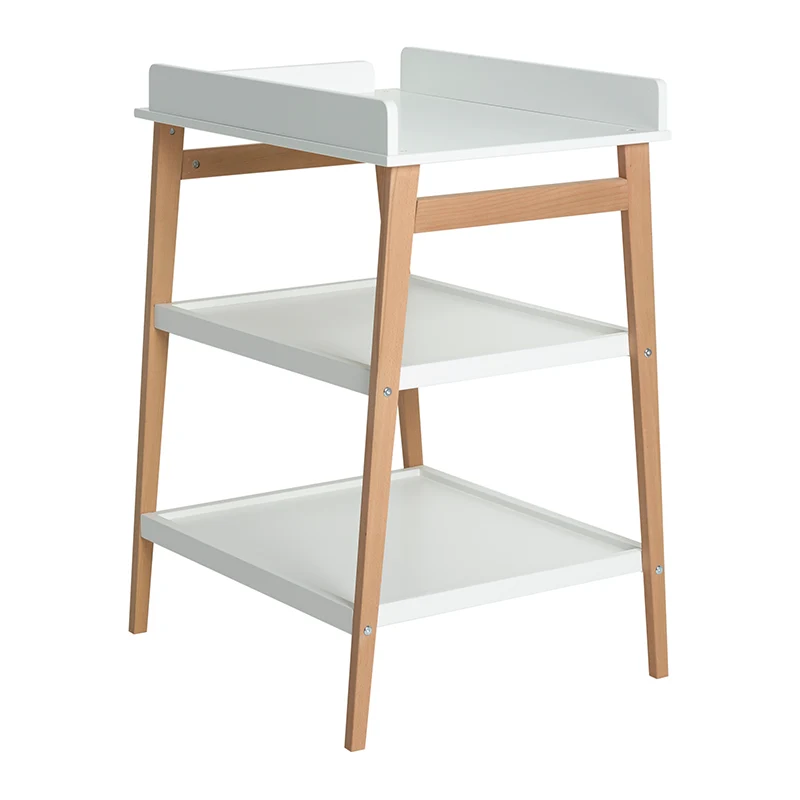 Quax Wickeltisch 'Hip' White/Natural