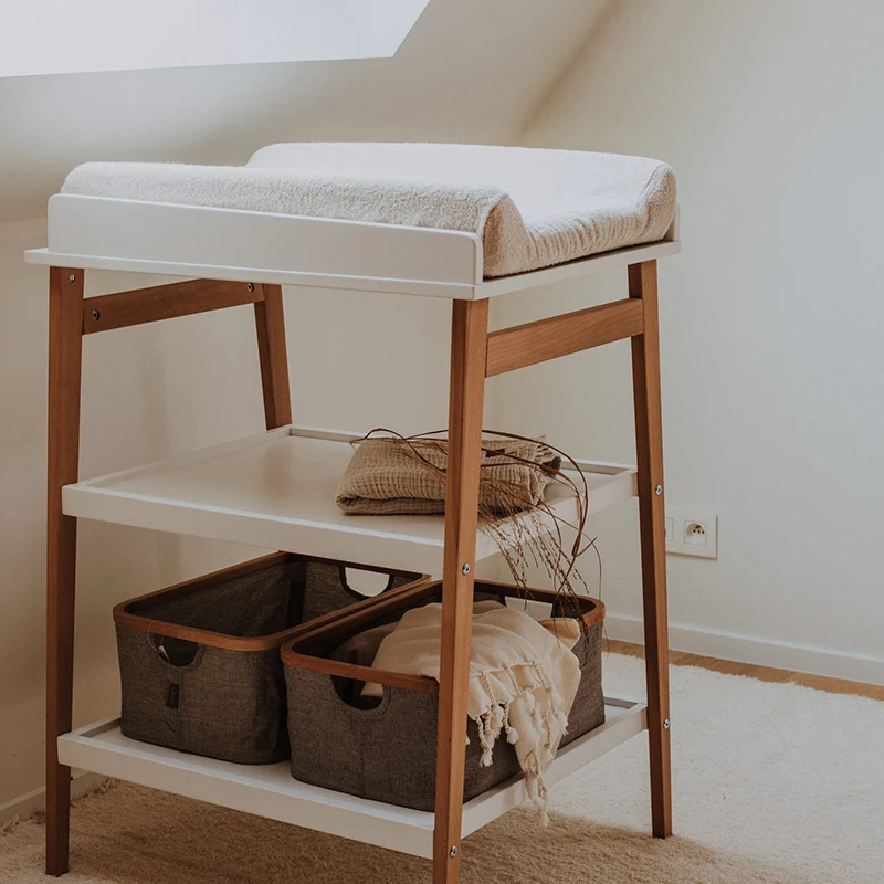 Quax Wickeltisch 'Hip' White/Natural