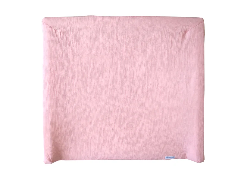 Musselin Bezug für Wickelauflage / Wickelunterlage Vädra von IKEA Lachs Rosa