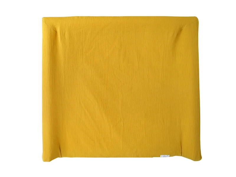 Musselin Bezug für Wickelauflage / Wickelunterlage Vädra von IKEA Senf Gelb