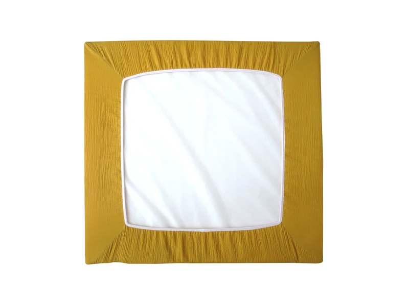 Musselin Bezug für Wickelauflage / Wickelunterlage Vädra von IKEA Senf Gelb