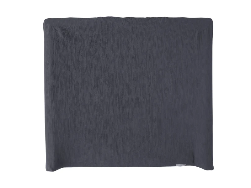 Musselin Bezug für Wickelauflage / Wickelunterlage Vädra 74x80 cm von IKEA Dunkelgrau