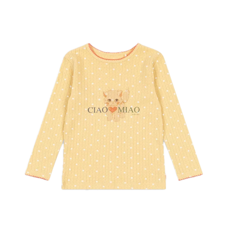 Konges Slojd minnie shirt dot golden