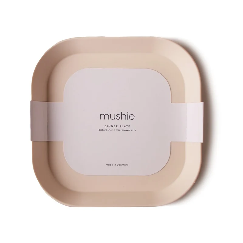 Mushie Kinderteller 2er Set Blush