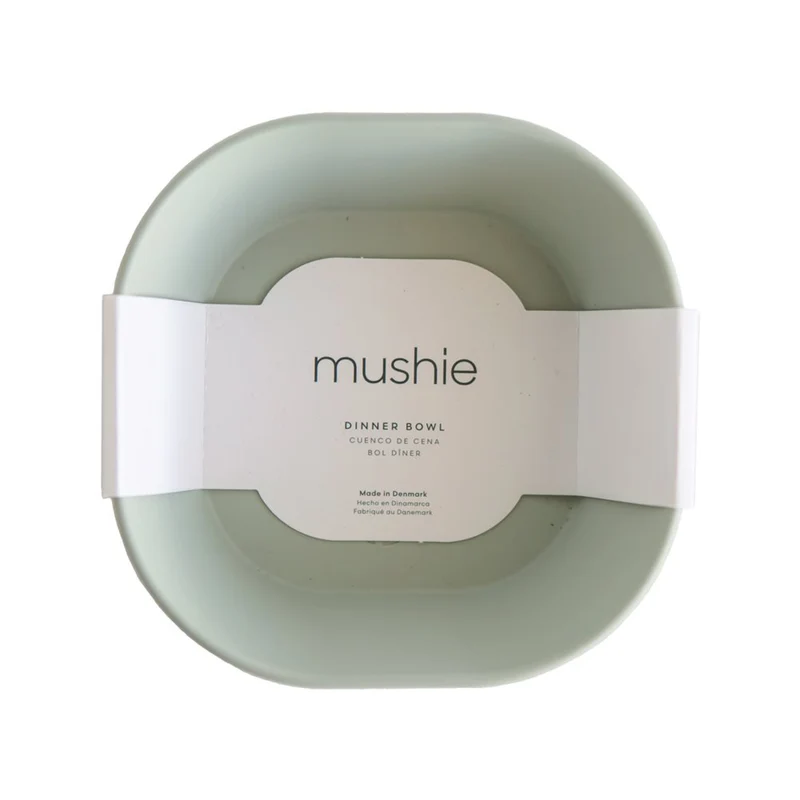 Mushie Kinderschüssel 2er Set Sage