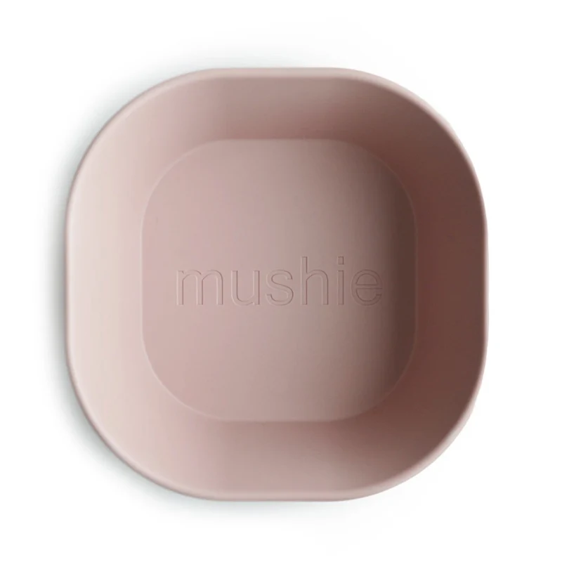 Mushie Kinderschüssel 2er Set Blush