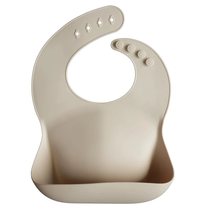 Mushie Silikon Lätzchen Shifting Sand