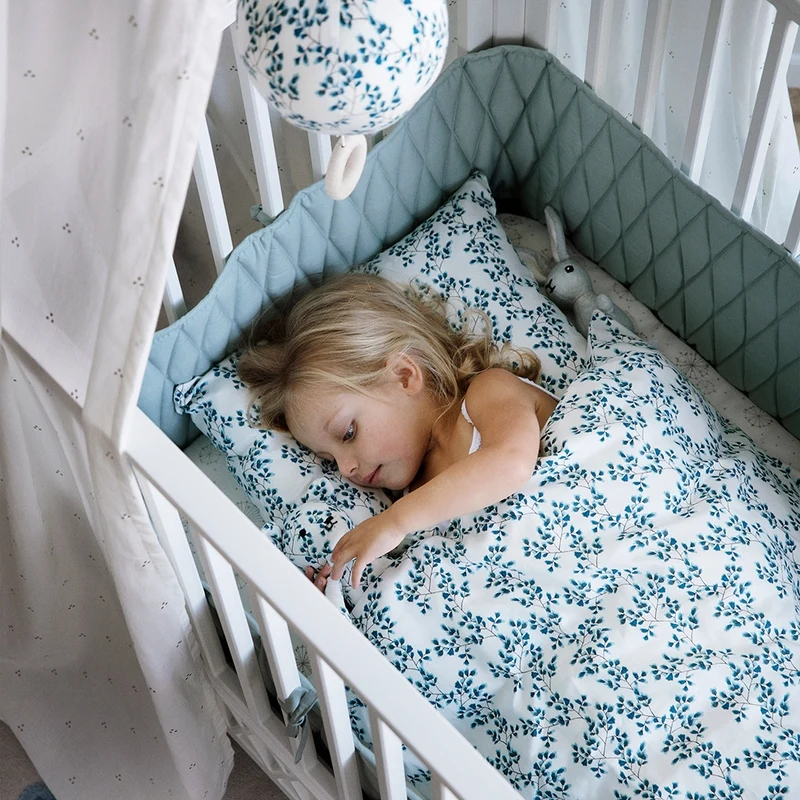 Cam Cam Copenhagen Harlequin Babybett 60 x 120 White