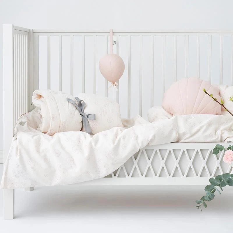 Cam Cam Copenhagen Harlequin Babybett 60 x 120 White