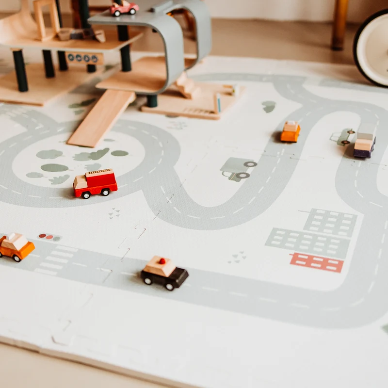 Play&Go 2 in 1 Puzzlematte 'EEVAA' doppelseitig Roadmap