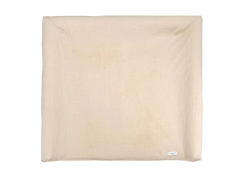 Musselin Bezug für Wickelauflage / Wickelunterlage Vädra von IKEA Beige