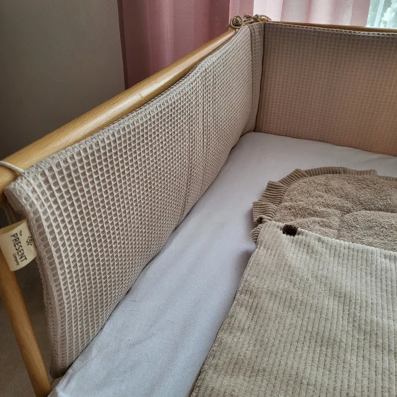 Bettumrandung Waffelpique für Kinderbett