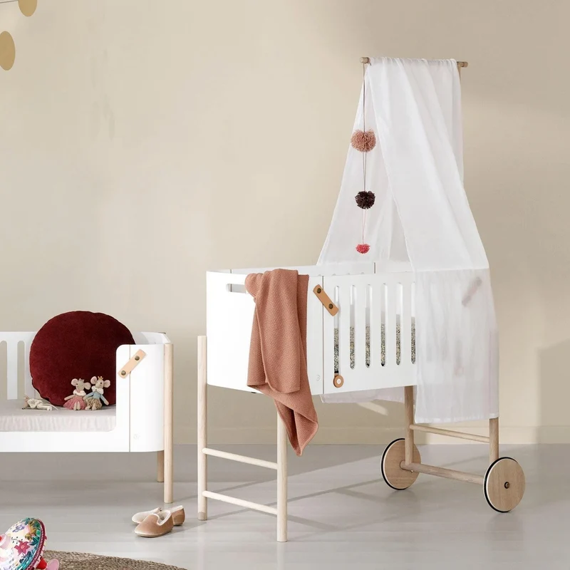 Oliver Furniture Betthimmel für Wood Beistellbett/Stubenwagen Weiss