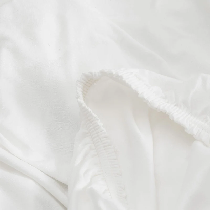 Benni’s Nest Fixleintuch Minibett Weiss