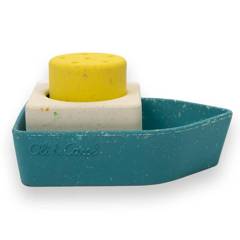 Badespielzeug aus Kautschuk "Boat Yellow"