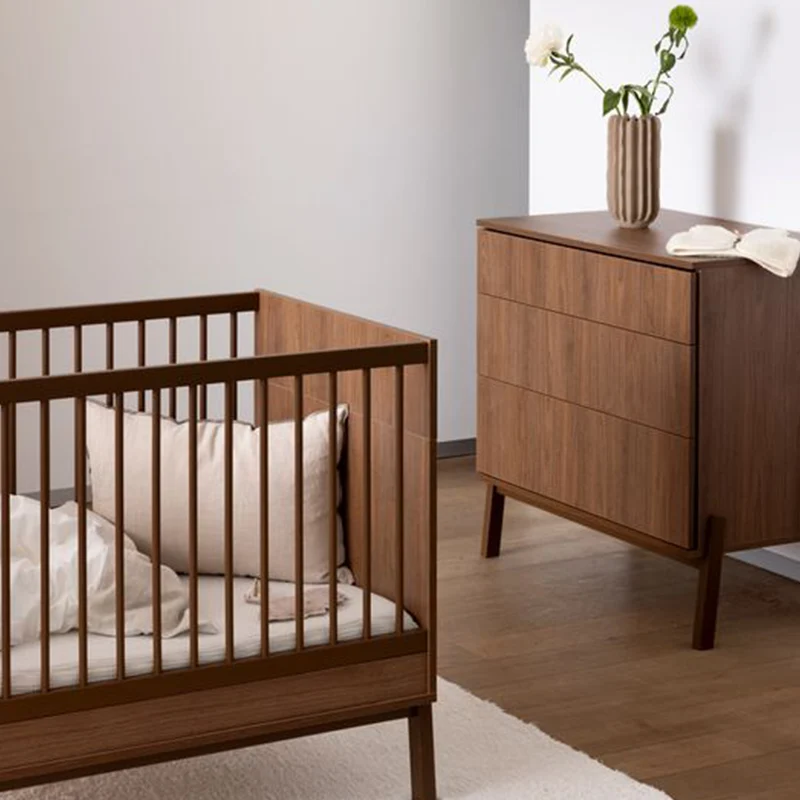 Quax Babybett 70 x 140 'Ashi' Chestnut