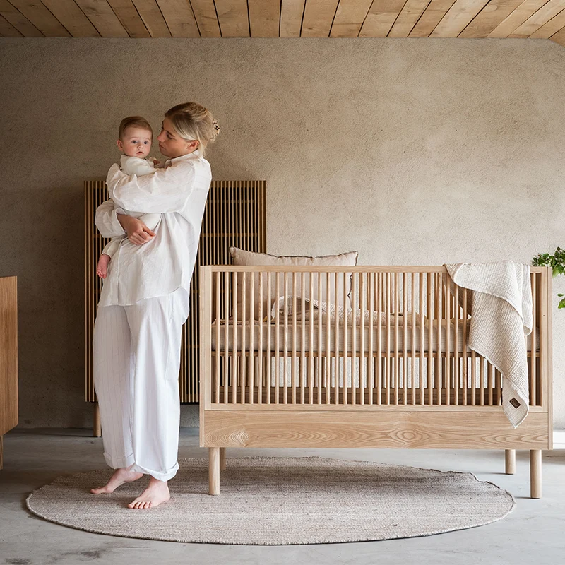 Quax Babybett 70 x 140 'Hai No Ki' Natural Ash