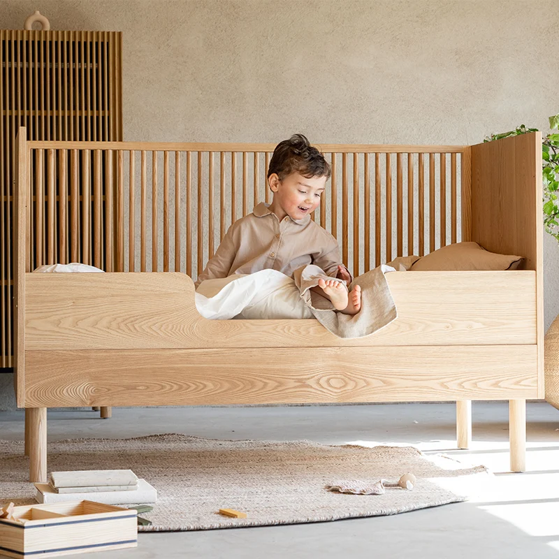 Quax Babybett 70 x 140 'Hai No Ki' Natural Ash