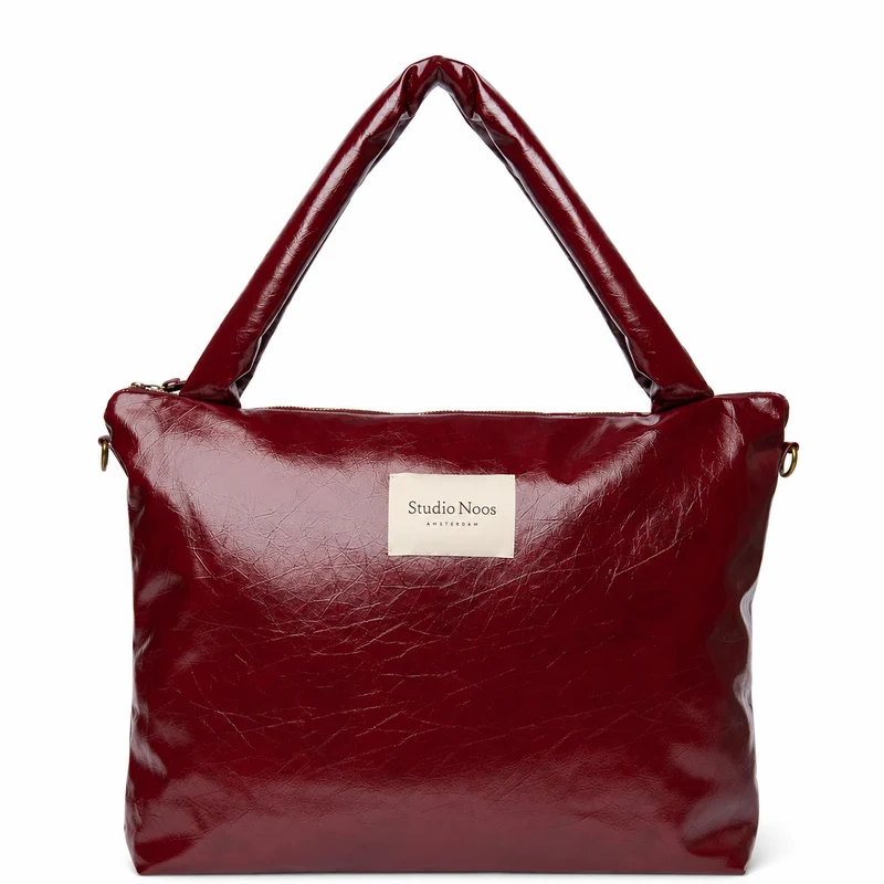 STUDIO NOOS Wickeltasche Bordeauxrot Vegan