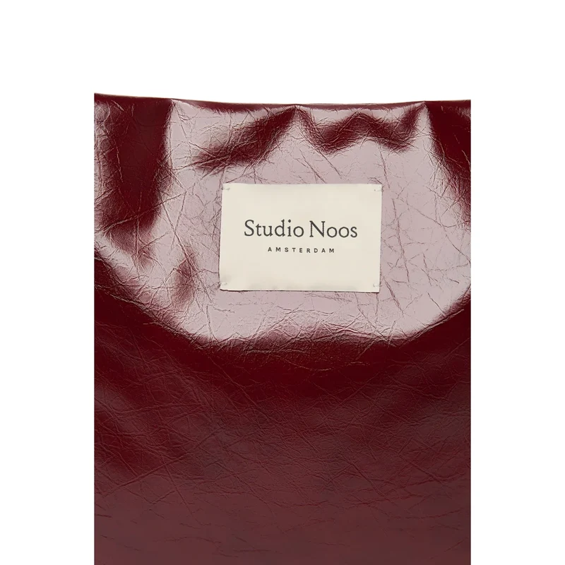 STUDIO NOOS Mom Bag Bordeauxrot Vegan