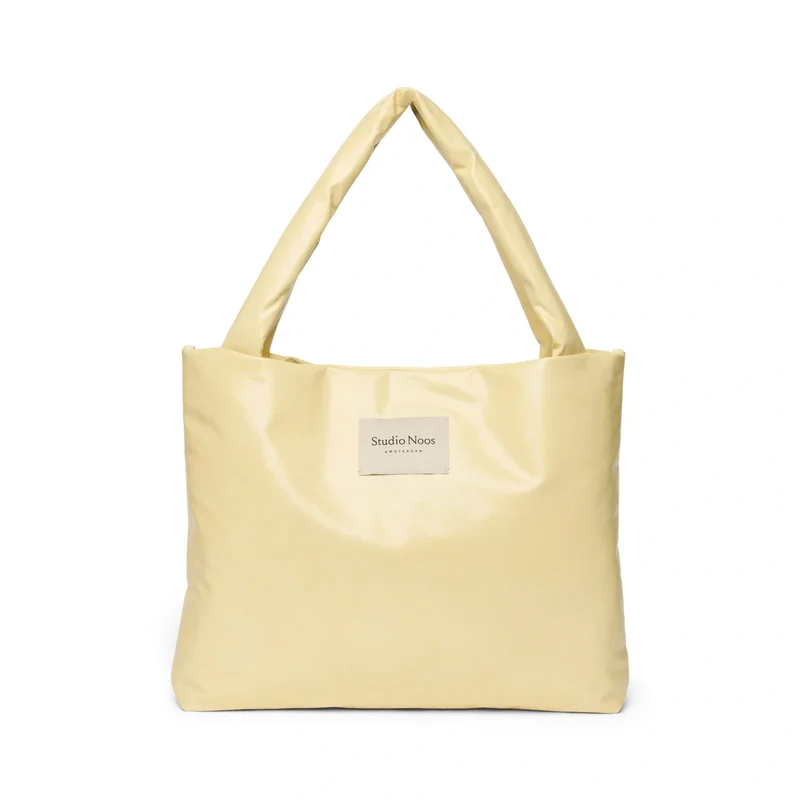 STUDIO NOOS Mom Bag Buttergelb Vegan