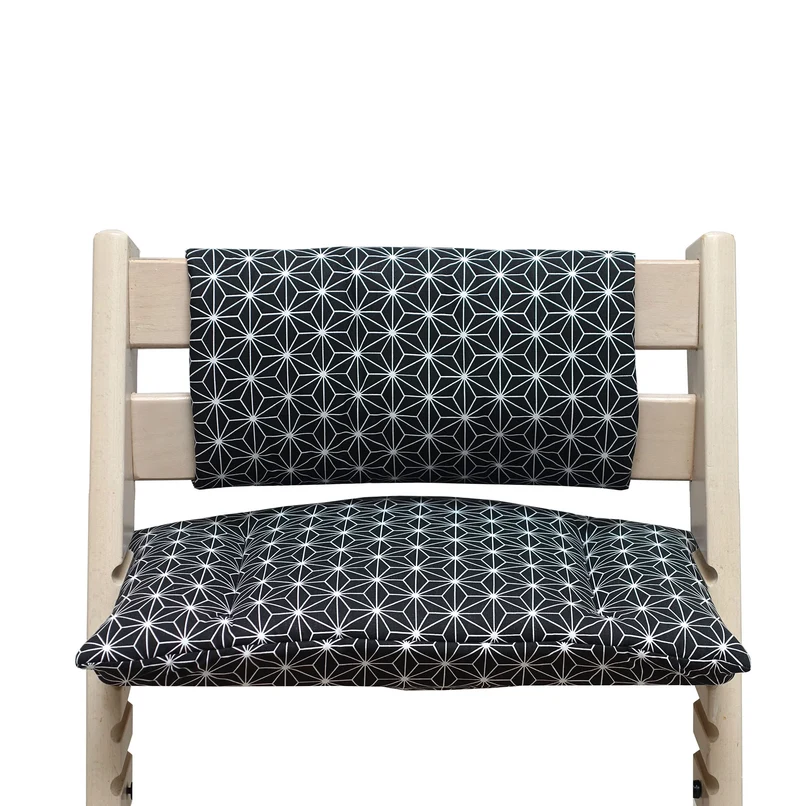 Tripp Trapp Sitzkissen Junior Set Happy Star Schwarz
