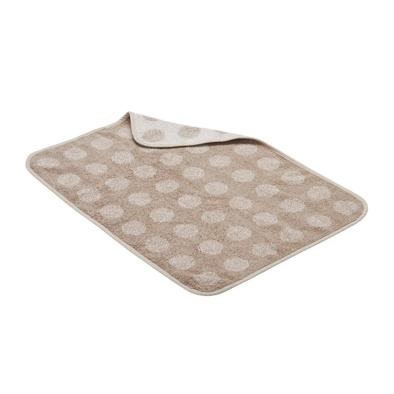 Leander Matty Topper Bio-Baumwolle für Wickelkissen Cappuccino