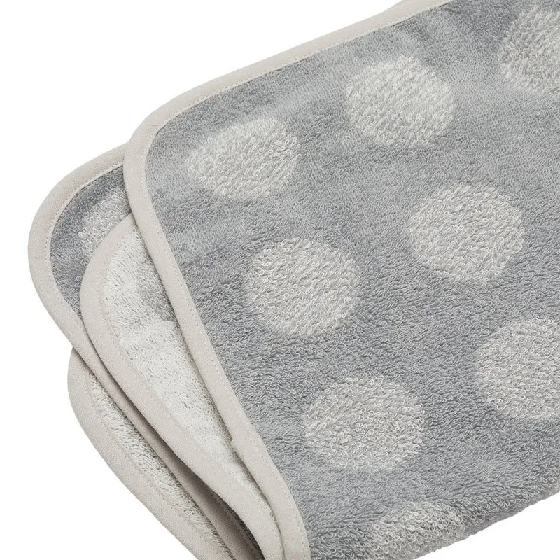 Leander Matty Topper Bio-Baumwolle für Wickelkissen Cool Grey