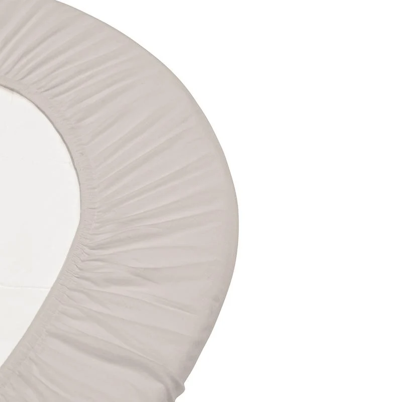 Leander Fixleintuch Bio-Baumwolle 2er-Pack Classic Babybett 60 x 120 cm Cappuccino
