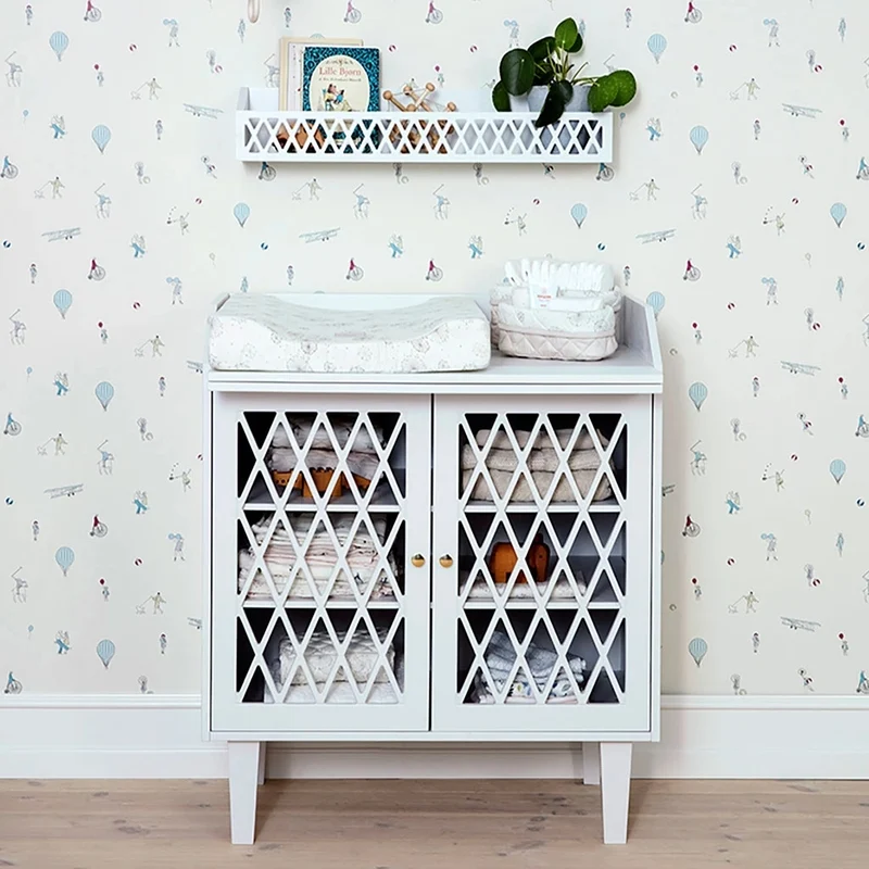 Cam Cam Copenhagen Harlequin Wickelkommode White