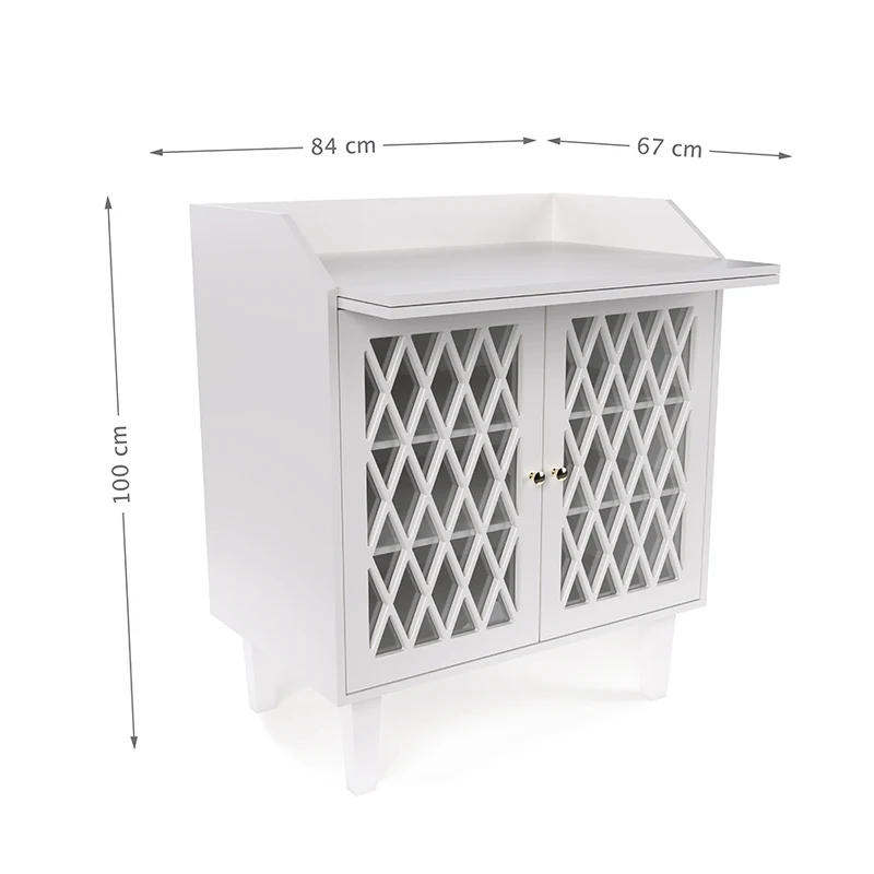 Cam Cam Copenhagen Harlequin Wickelkommode White