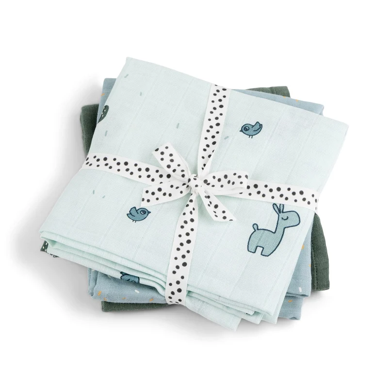 Mulltücher “Lalee Blue” 3er Pack