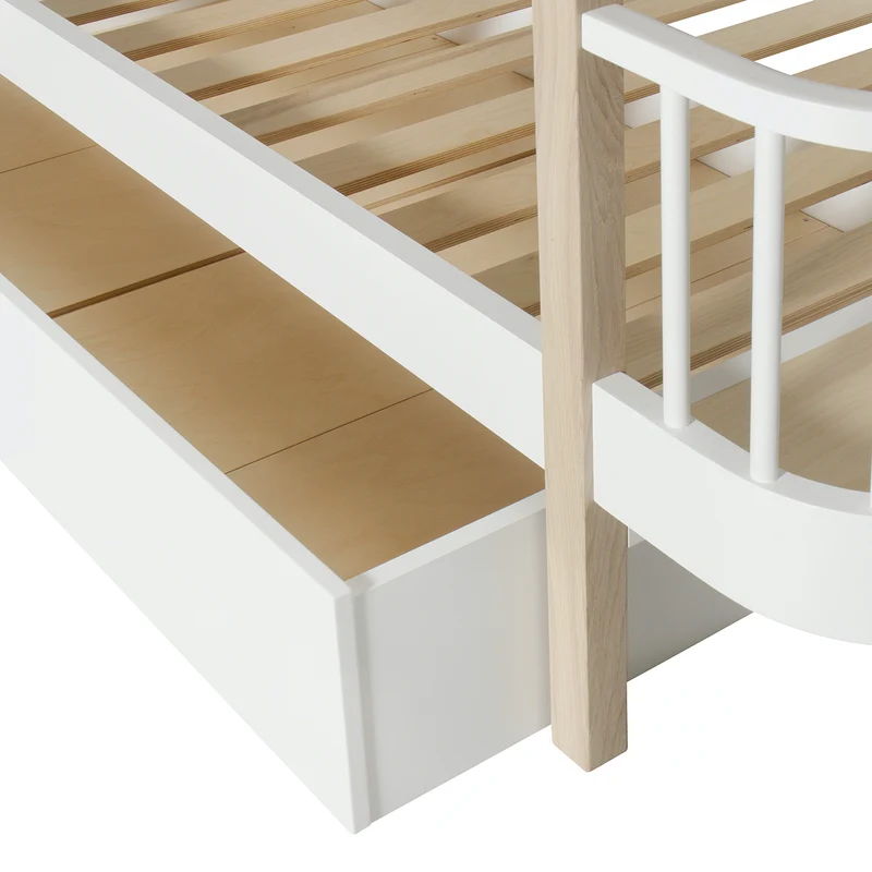 Oliver Furniture Original Bettschublade Wood 142 x 94 cm Weiss